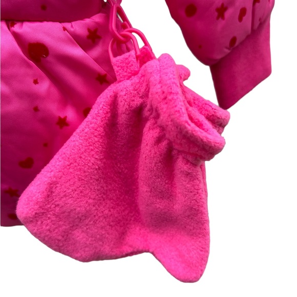 Rothschild - Flocked Peplum hooded jacket with mittens - 24 months - Picture 8 of 9